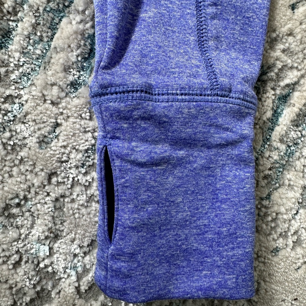 Victoria’s Secret PINK Quarter zip pullover with thumb holes. Size XS - Picture 6 of 7